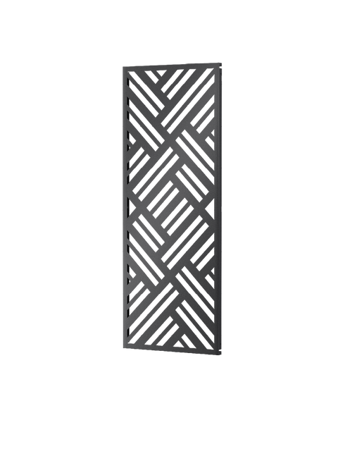 Metallsichtschutz Adda Modell | Pulverbeschichtet Anthrazit
