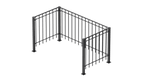 Geländer Padua als 3D-Modell | Pulverbeschichtet anthrazit