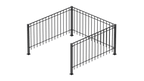 Geländer Padua als 3D-Modell | Pulverbeschichtet anthrazit