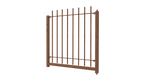 Gartentor Padua als 3D Modell | Unbeschichtet