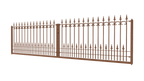 Zweiflügeliges Tor Lucca als 3D Modell | Unbeschichtet