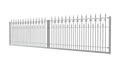 Zweiflügeliges Tor Lugano als 3D Modell | Feuerverzinkt