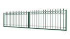 Tor Belluno 3D Modell | Pulverbeschichtete Sonderfarbe RAL 6005 Moosgrün