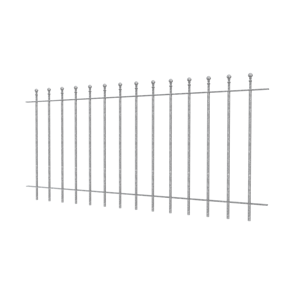 Zaun Ancona | feuerverzinkt