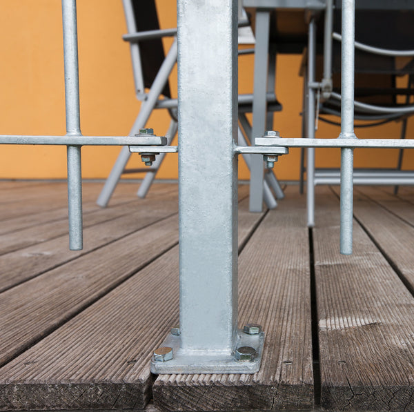 Pfosten und Geländer | Feuerverzinkt