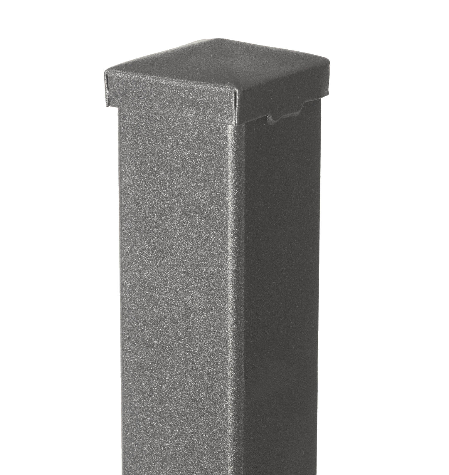 Pfosten Metallkappe Detail | Pulverbeschichtet Anthrazit